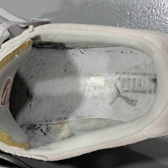 Men's Puma Liga white suede sneakers - Picture 11 of 13